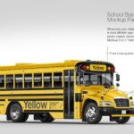 School Bus Mockup